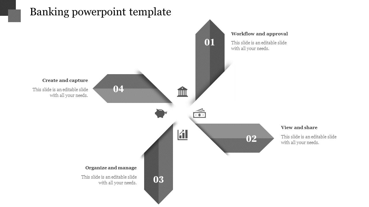 Free - Editable Banking PowerPoint Templates For Presentation